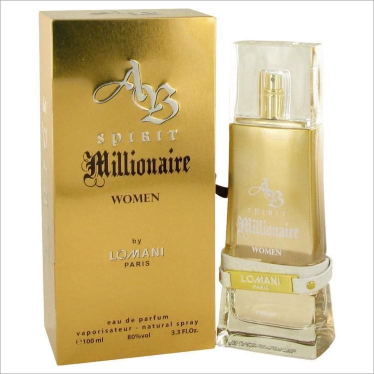Spirit Millionaire by Lomani Eau De Parfum Spray 3.3 oz for Women - PERFUME