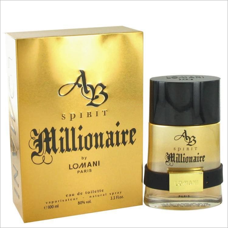 Spirit Millionaire by Lomani Eau De Toilette Spray 6.7 oz for Men - COLOGNE