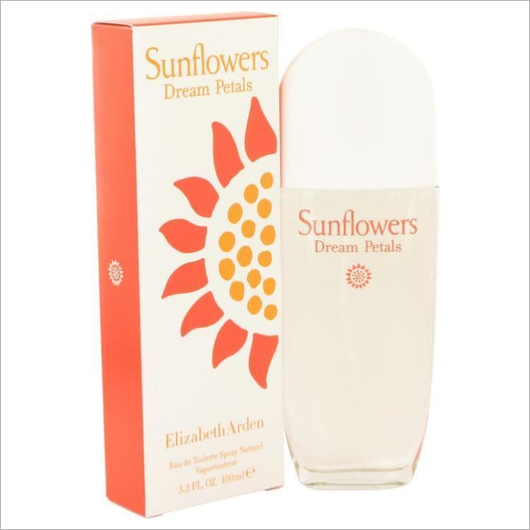 Sunflowers Dream Petals by Elizabeth Arden Eau De Toilette Spray 3.3 oz for Women - PERFUME
