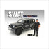 SWAT Team Chief Figure For 1:18 Scale Models by American Diorama - Accessories