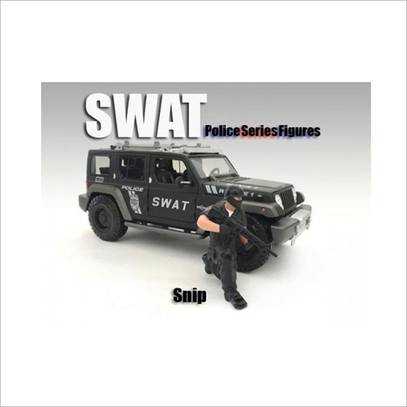 SWAT Team Snip Figure For 1:18 Scale Models by American Diorama - Accessories