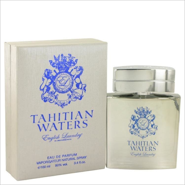 Tahitian Waters by English Laundry Eau De Parfum Spray 3.4 oz for Men - COLOGNE