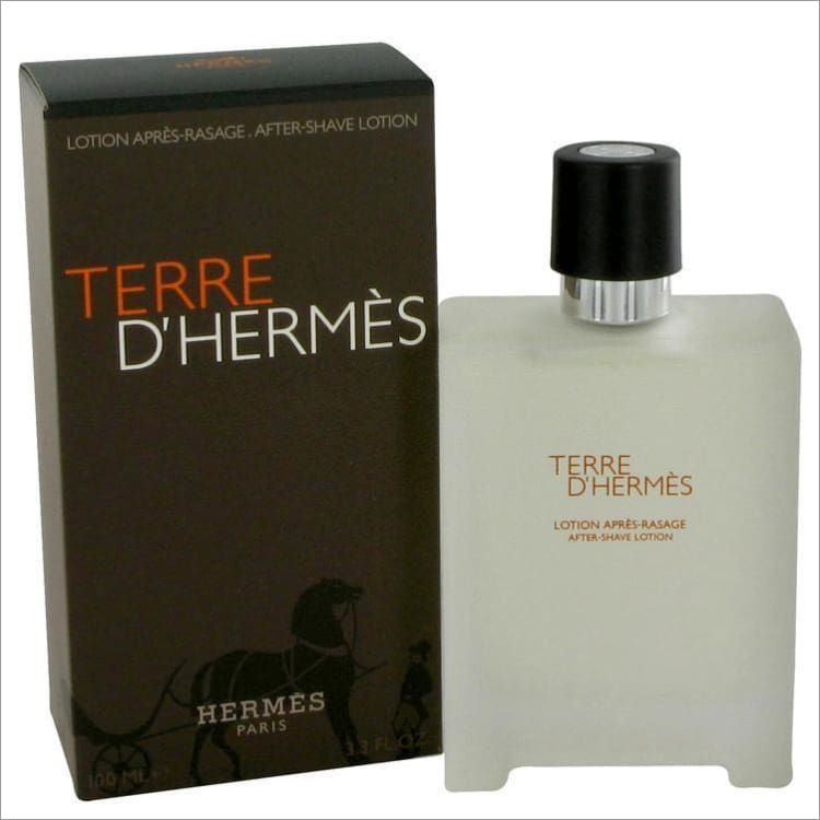Terre DHermes by Hermes After Shave Lotion 3.4 oz for Men - COLOGNE