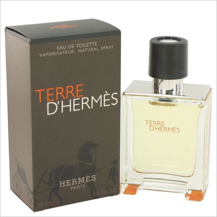 Terre DHermes by Hermes Eau De Toilette Spray 1.7 oz for Men - COLOGNE
