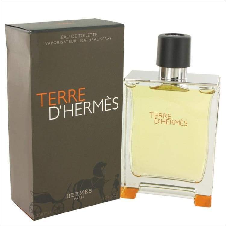 Terre DHermes by Hermes Eau De Toilette Spray 6.7 oz for Men - COLOGNE