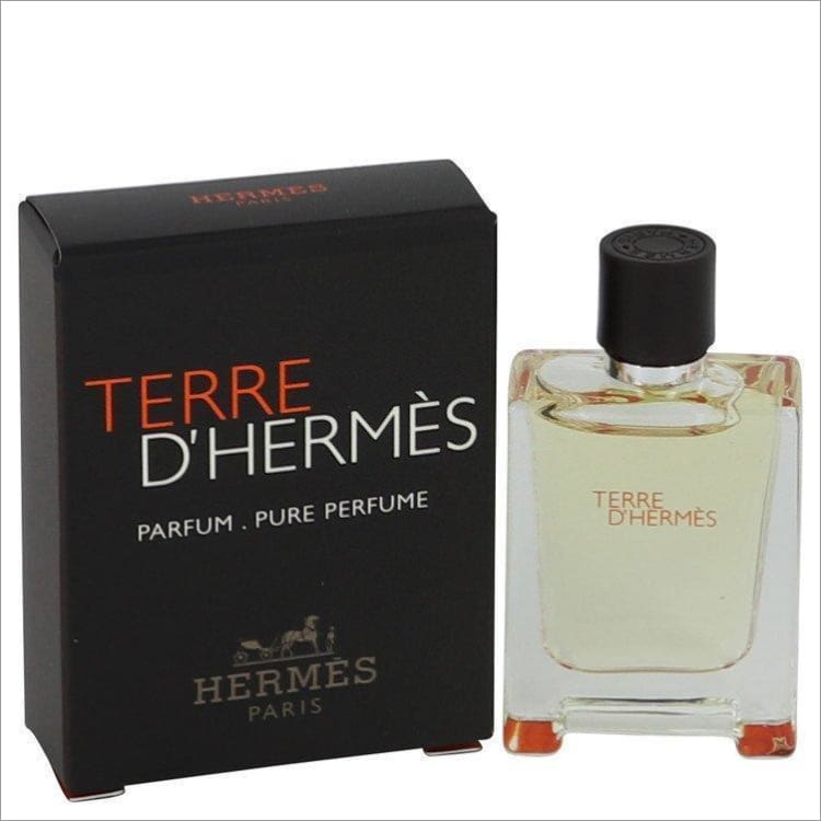 Terre DHermes by Hermes Mini Pure Perfume .17 oz - Fragrances for Men