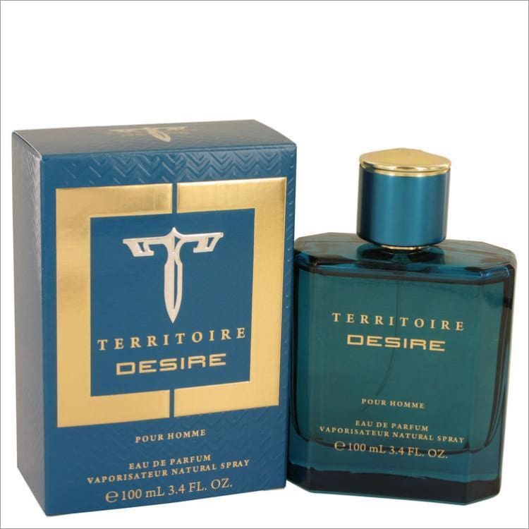 Territoire Desire by YZY Perfume Eau De Parfum Spray 3.4 oz for Men - COLOGNE
