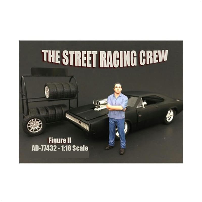 The Street Racing Crew Figure II For 1:18 Scale Models by American Diorama - Accessories