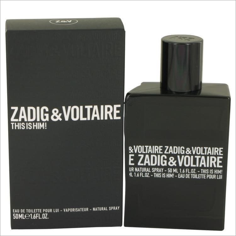 This is Him by Zadig &amp; Voltaire Eau De Toilette Spray 3.4 oz for Men - COLOGNE