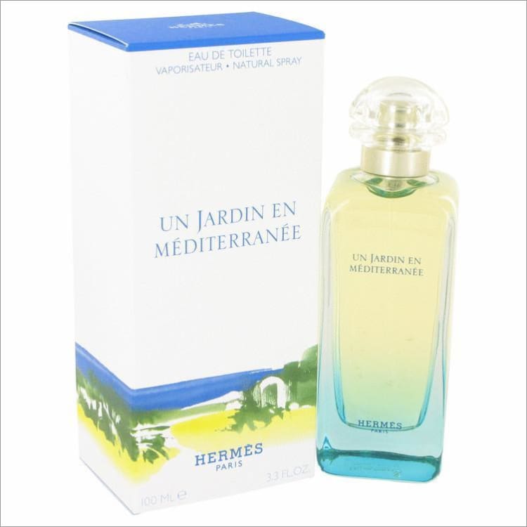 Un Jardin En Mediterranee by Hermes Eau De Toilette Spray (Unisex) 3.4 oz for Women - PERFUME