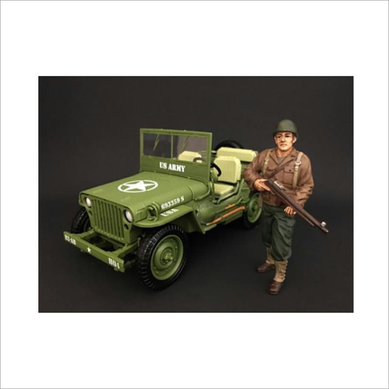 US Army WWII Figure II For 1:18 Scale Models by American Diorama - Accessories