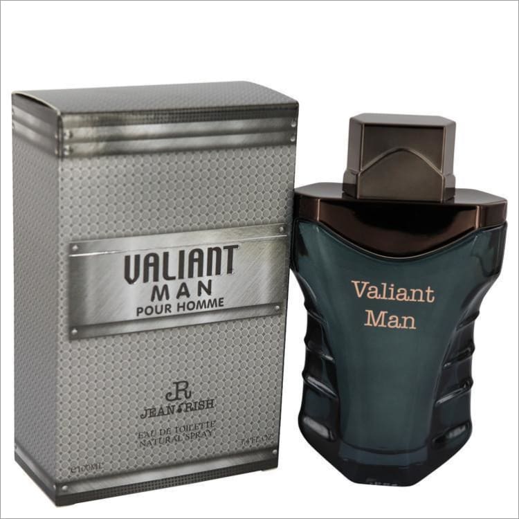 Valiant Man by Jean Rish Eau De Toilette Spray 3.4 oz - MENS COLOGNE