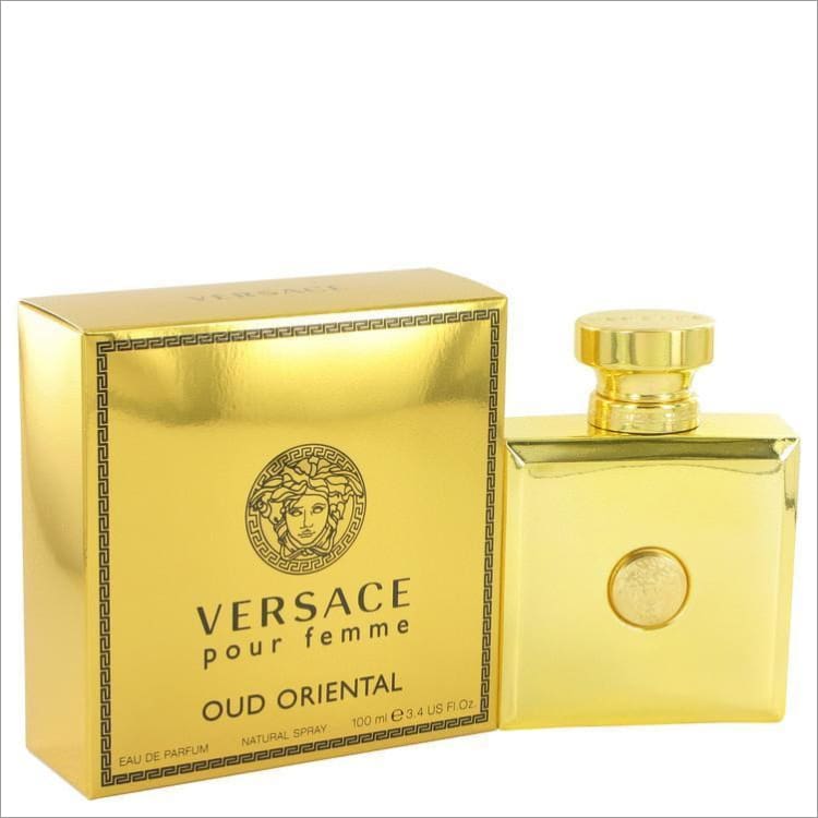 Versace Pour Femme Oud Oriental by Versace Eau De Parfum Spray 3.4 oz for Women - PERFUME