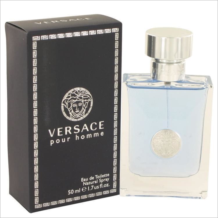 Versace Pour Homme by Versace Eau De Toilette Spray 1.7 oz for Men - COLOGNE