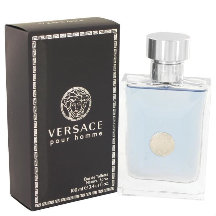 Versace Pour Homme by Versace Eau De Toilette Spray 3.4 oz for Men - COLOGNE
