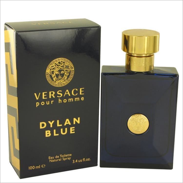 Versace Pour Homme Dylan Blue by Versace Mini EDT .17 oz for Men - COLOGNE