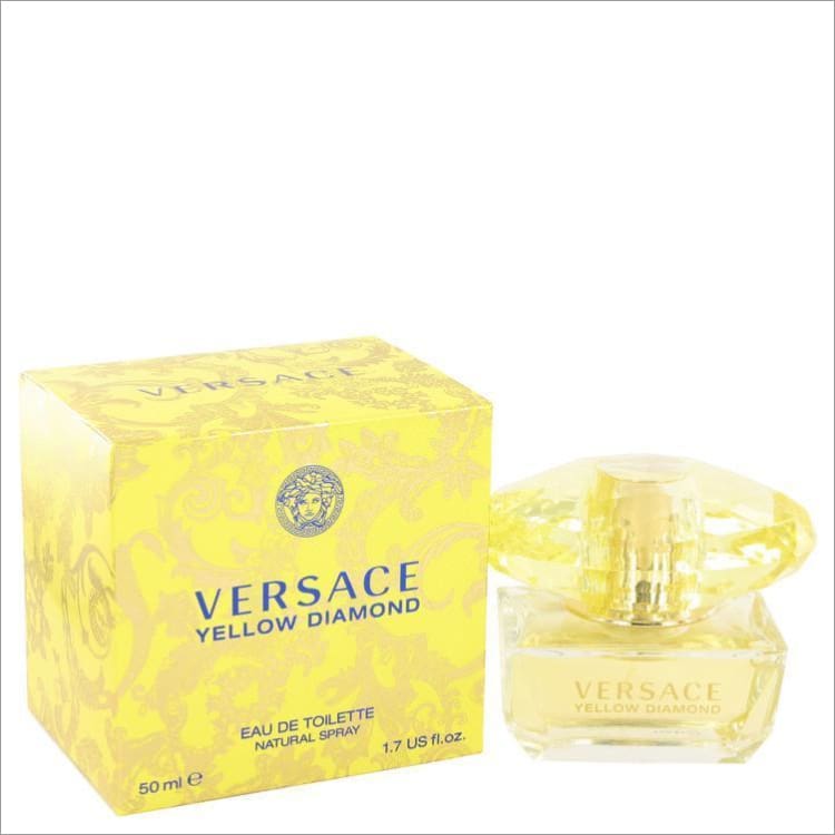 Versace Yellow Diamond by Versace Eau De Toilette Spray 1.7 oz for Women - PERFUME