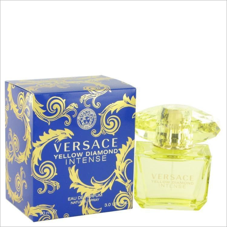 Versace Yellow Diamond Intense by Versace Eau De Parfum Spray 3 oz for Women - PERFUME