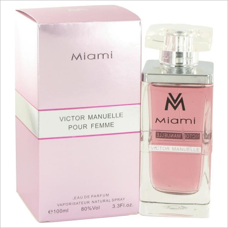 Victor Manuelle Miami by Victor Manuelle Eau De Parfum Spray 3.4 oz for Women - PERFUME
