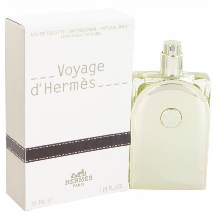Voyage DHermes by Hermes Eau De Toilette Spray Refillable 1.18 oz for Men - COLOGNE