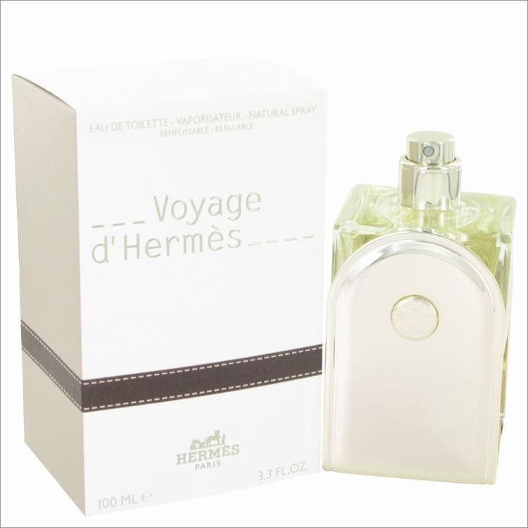 Voyage DHermes by Hermes Eau De Toilette Spray Refillable 3.3 oz for Men - COLOGNE